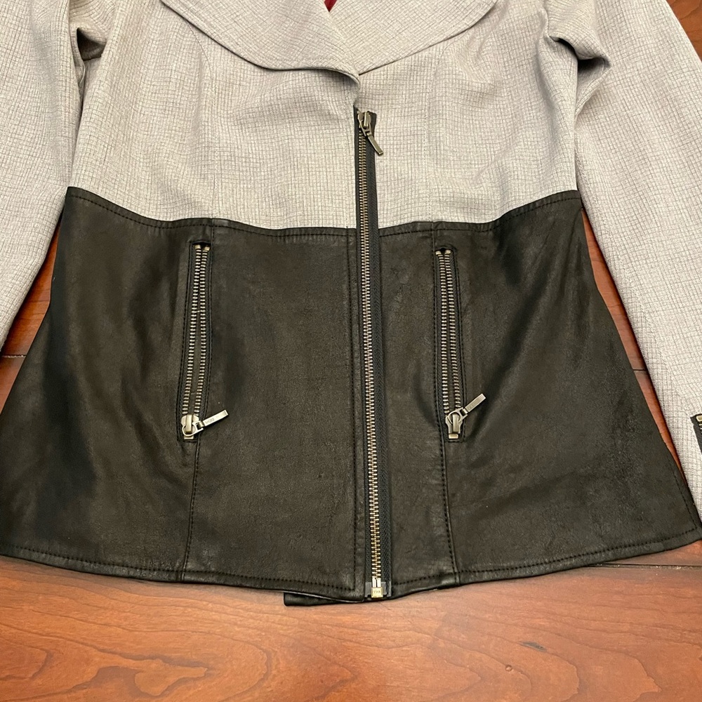 AS by DF Color Block‎ Moto Jacket - Picture 3 of 11